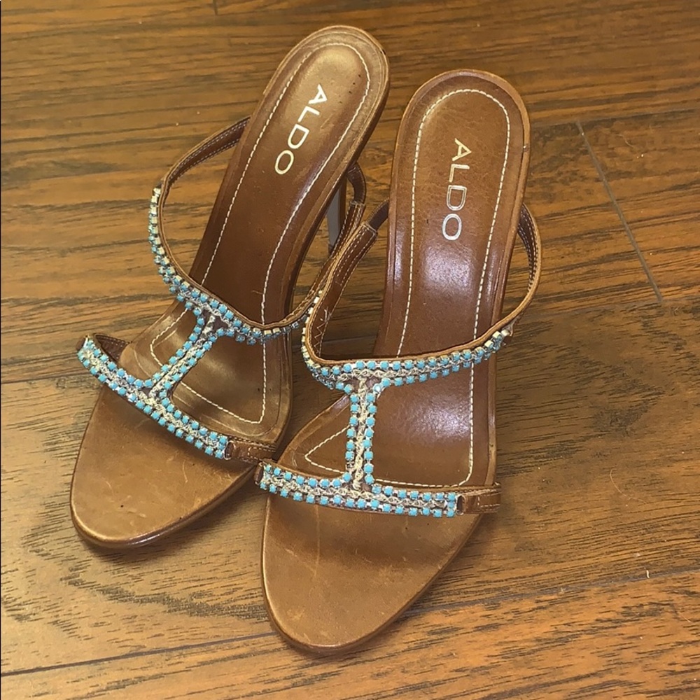 Aldo sandles with heel